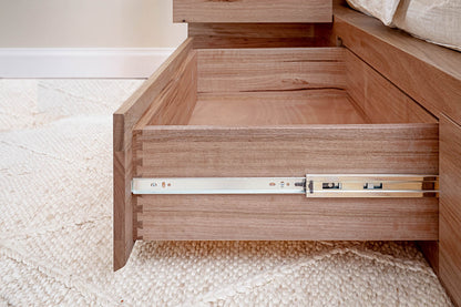 Meadow 2 Drawer Extended Headboard Messmate Bed Frame