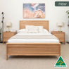 Luna Bed Frame (Solid Tasmanian Oak) - Made in Australia