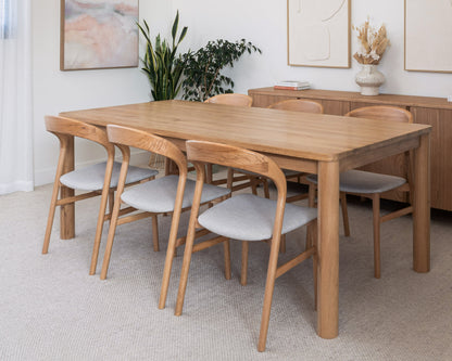 Solara American Oak Dining Table