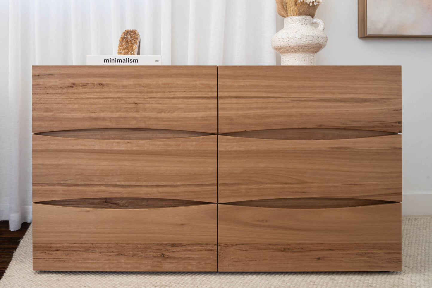 Citrine 6 Drawer Dresser - Made in Australia