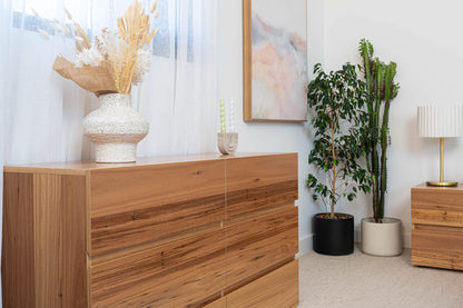 Dusk 6 Drawer Dresser - Made in Australia
