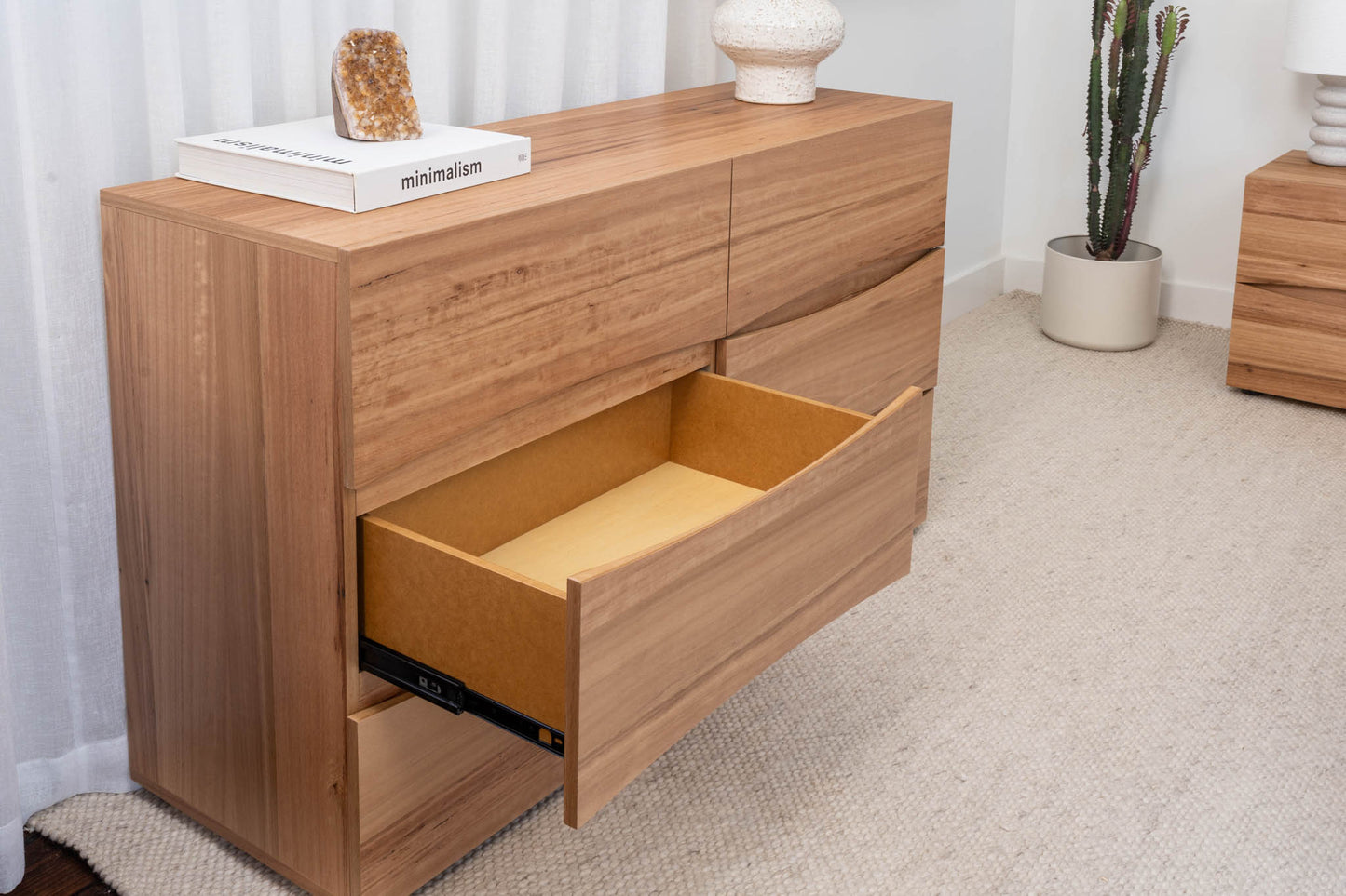 Citrine 6 Drawer Dresser - Made in Australia