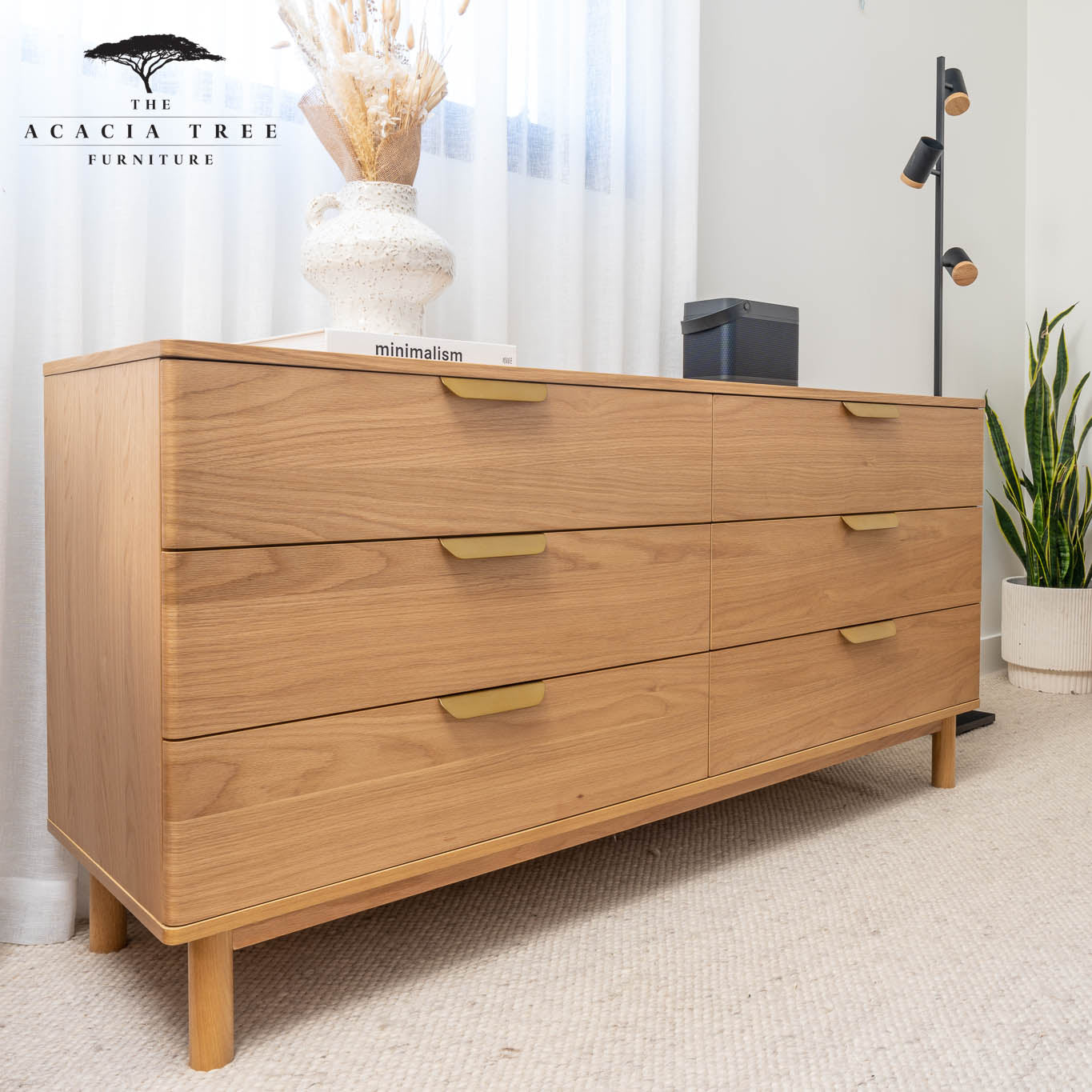 Neo American Oak Dresser