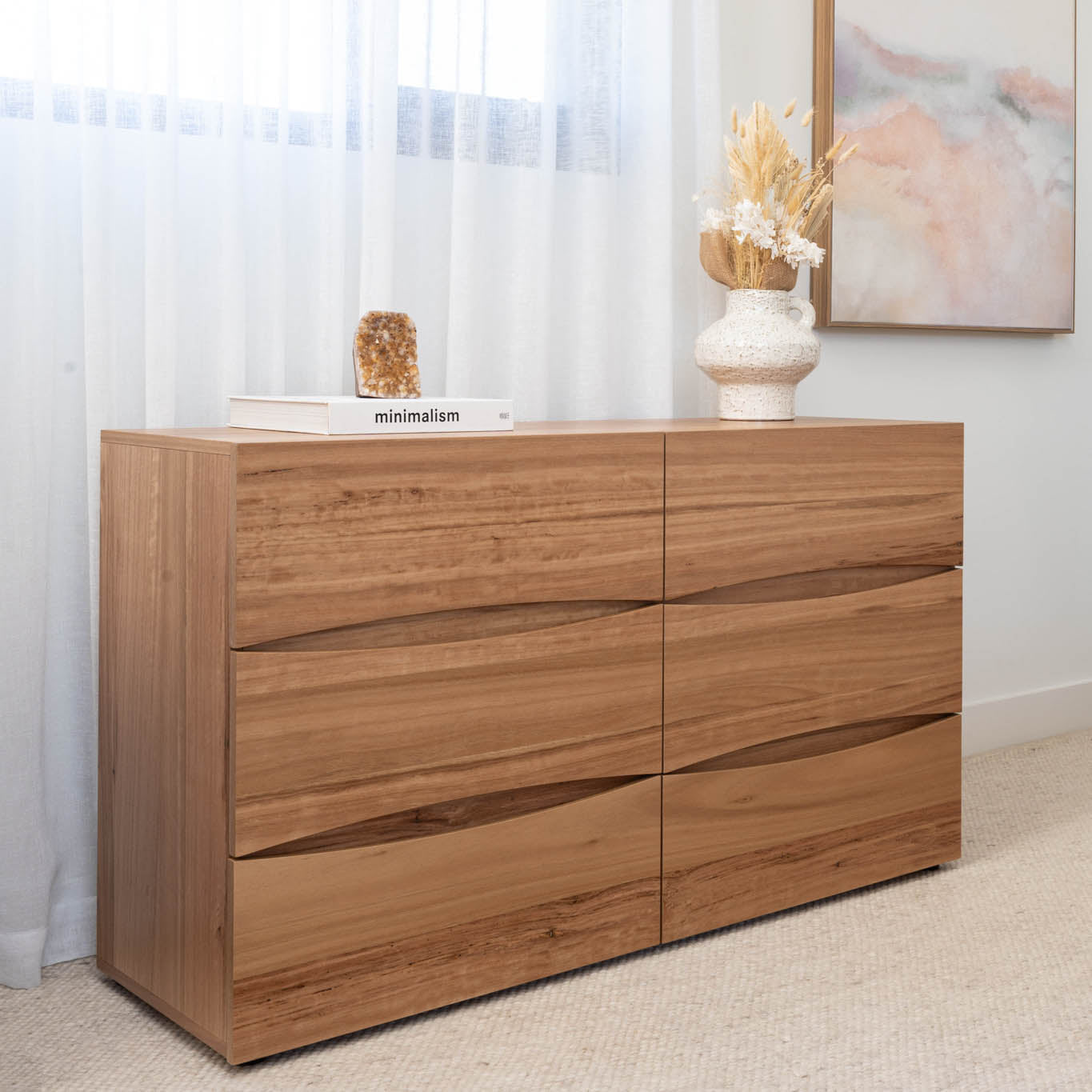 Citrine 6 Drawer Dresser - Made in Australia