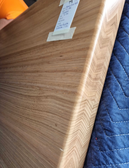 Ex Demo Hermes Curve Vic Ash Signature Dining Table 2.7m
