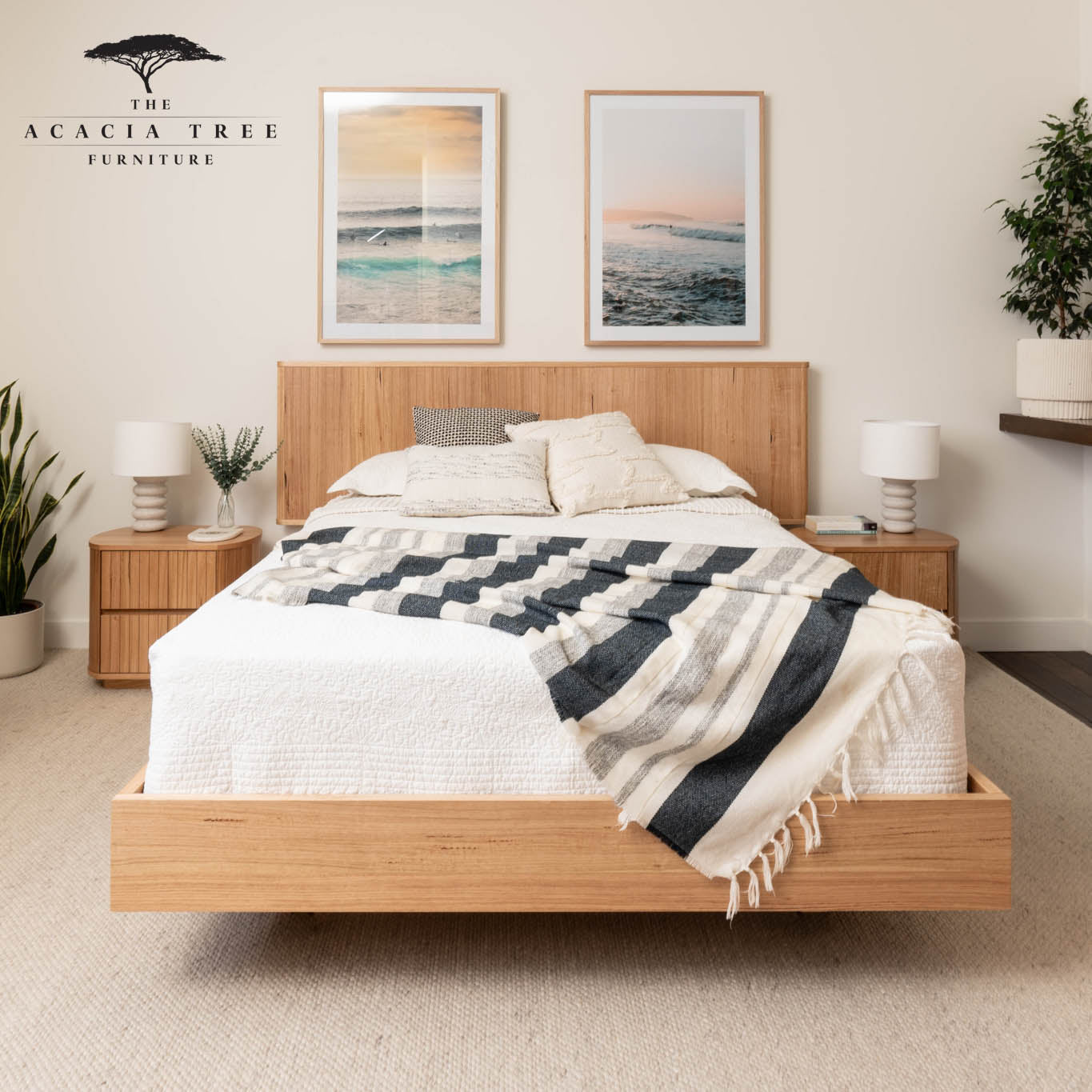 Louka Bed Frame - Messmate