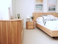 Ex Demo Queen Dresser Louka Messmate Bedroom Suite - Available in GC Showroom