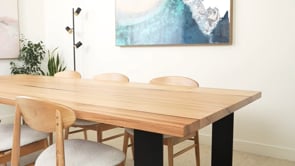Nala Solid 40mm Dining Table - Made in Australia