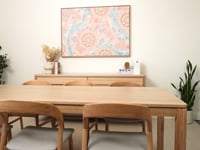 Yakka™️ Solid Tasmanian Oak Hardwood Dining Table - Made in Australia