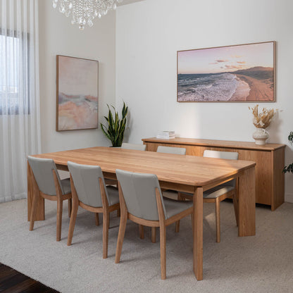 Genesis Oak Dining Table - Made in Australia