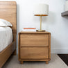 Solara Haven American Oak Bedside Table