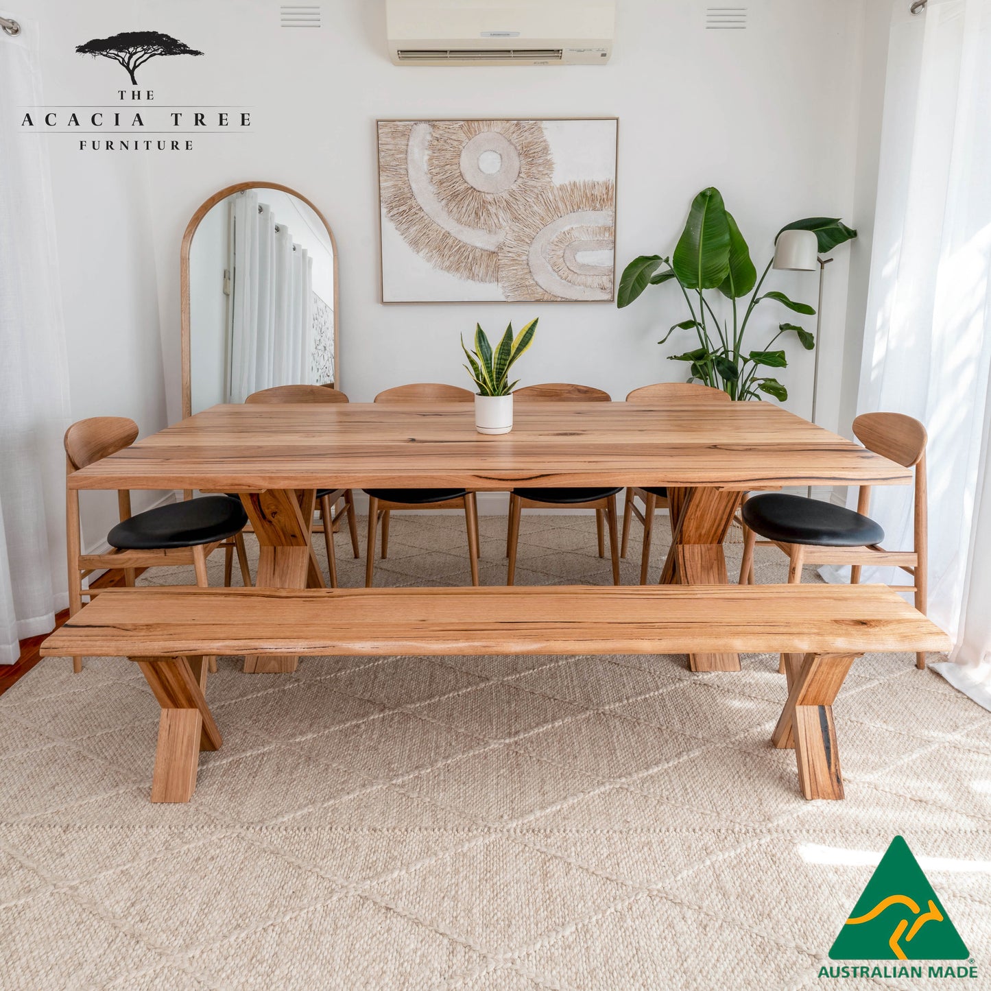 Axl Solid 40mm Dining Table - Made in Australia