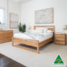 Valkyrie Bed Frame Fully Solid Australian Hardwood - Made in Australia