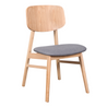 Riga Dining Chair (Natural with choice of seat cushion)