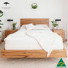 Kobe Straight Edge Bed Frame Fully Solid Australian Hardwood - Made in Australia