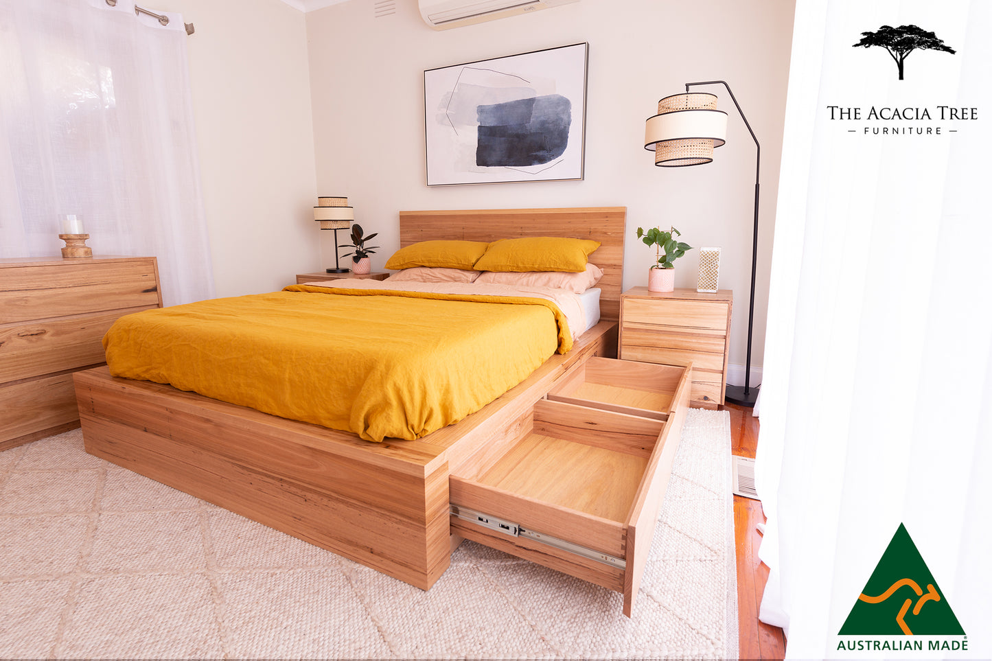 Meadow Storage Bedroom Suite - Made in Melbourne