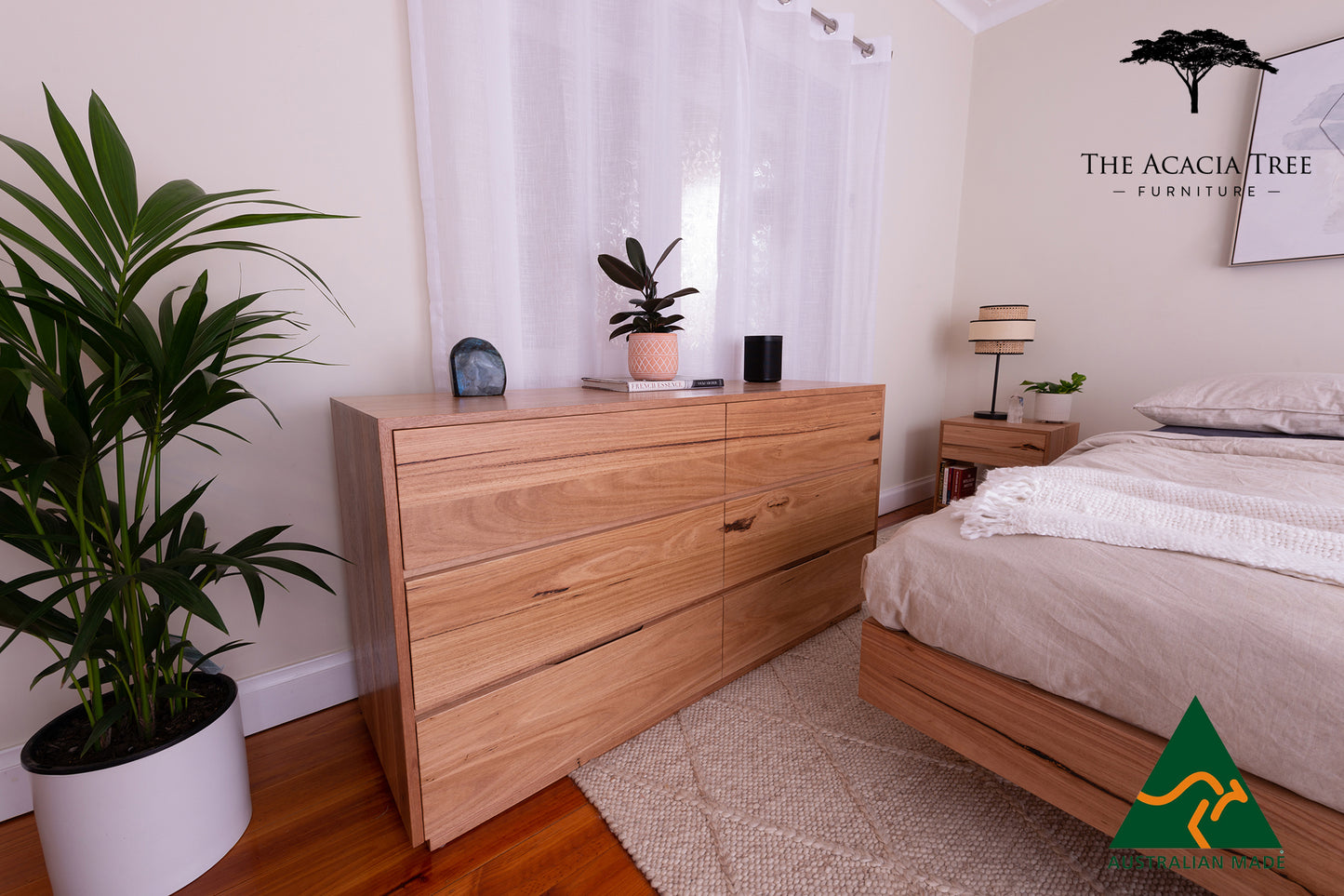 Byron 6 Draw Dresser - Made in Melbourne