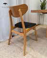 Jasper Dining Chair (Natural with choice of seat cushion)