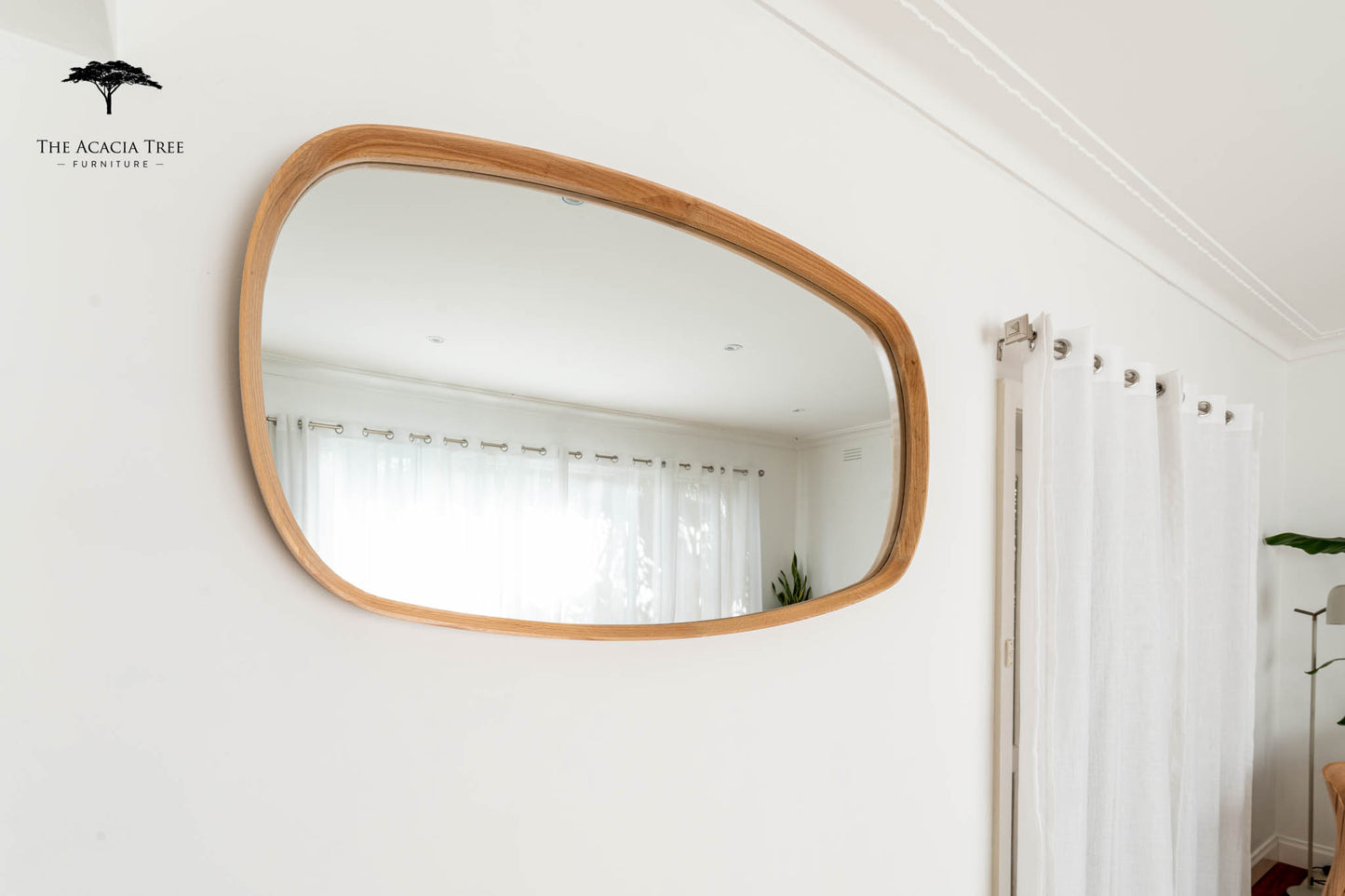 Bridgette Solid American Oak Mirror