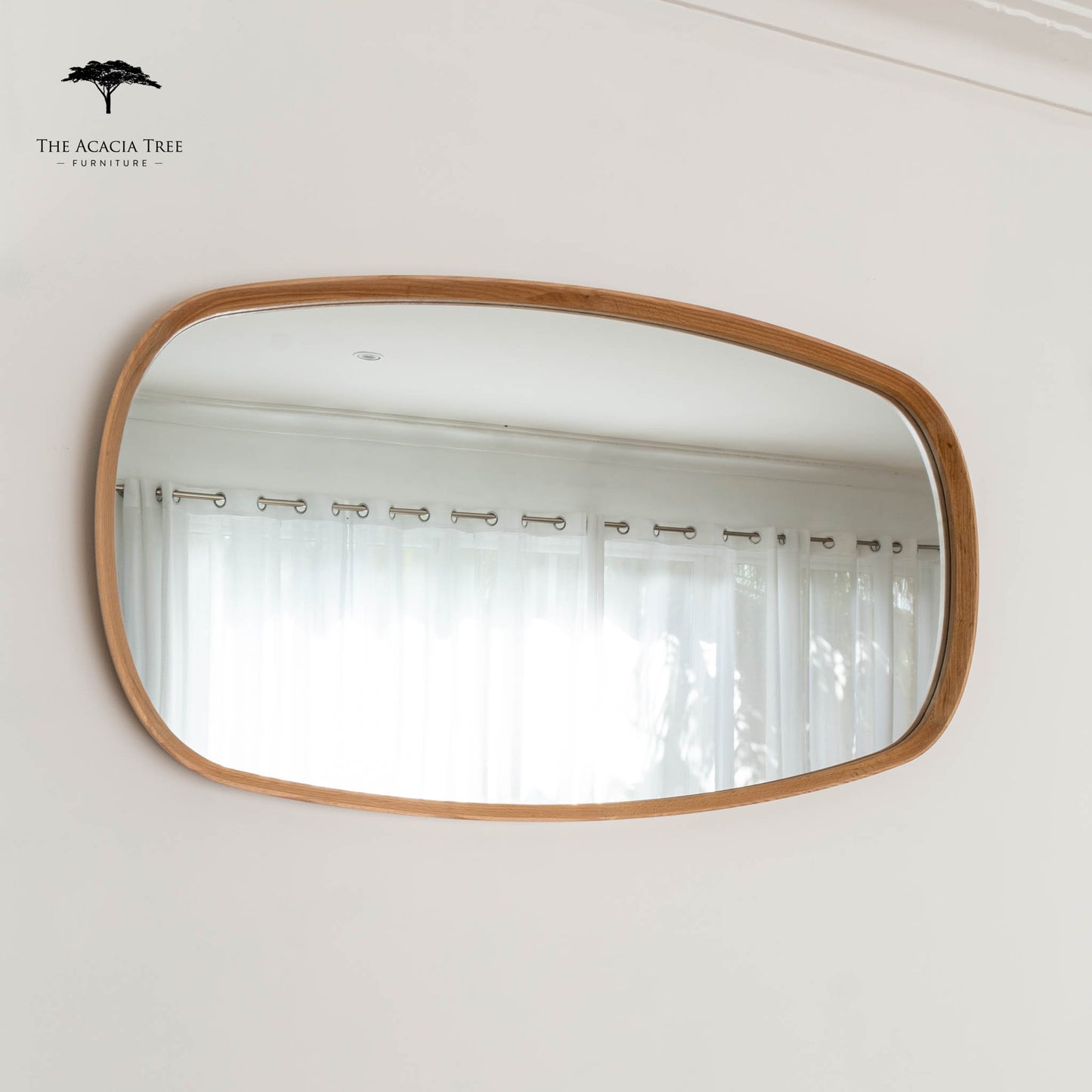 Bridgette Solid American Oak Mirror