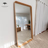 Aleena Solid American Oak Full Length Mirror