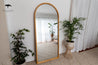 Ophelia Solid Oak Full Length Arch Mirror