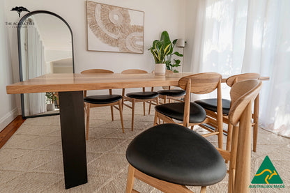 Nala Solid 40mm Dining Table - Made in Australia