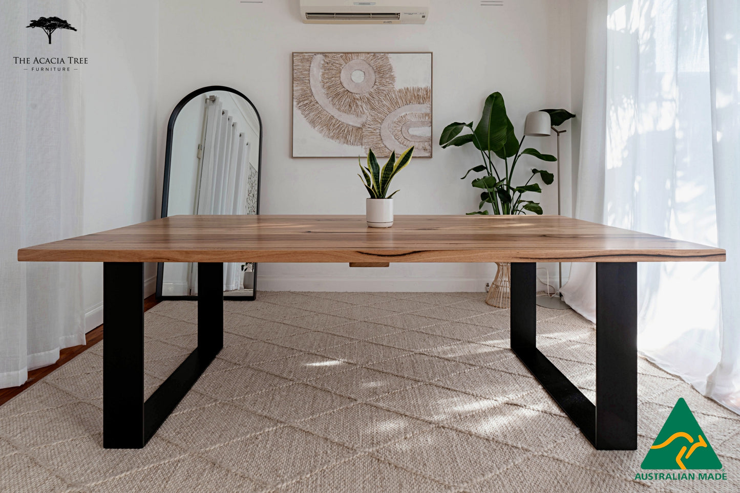 Nala Solid 40mm Dining Table - Made in Melbourne