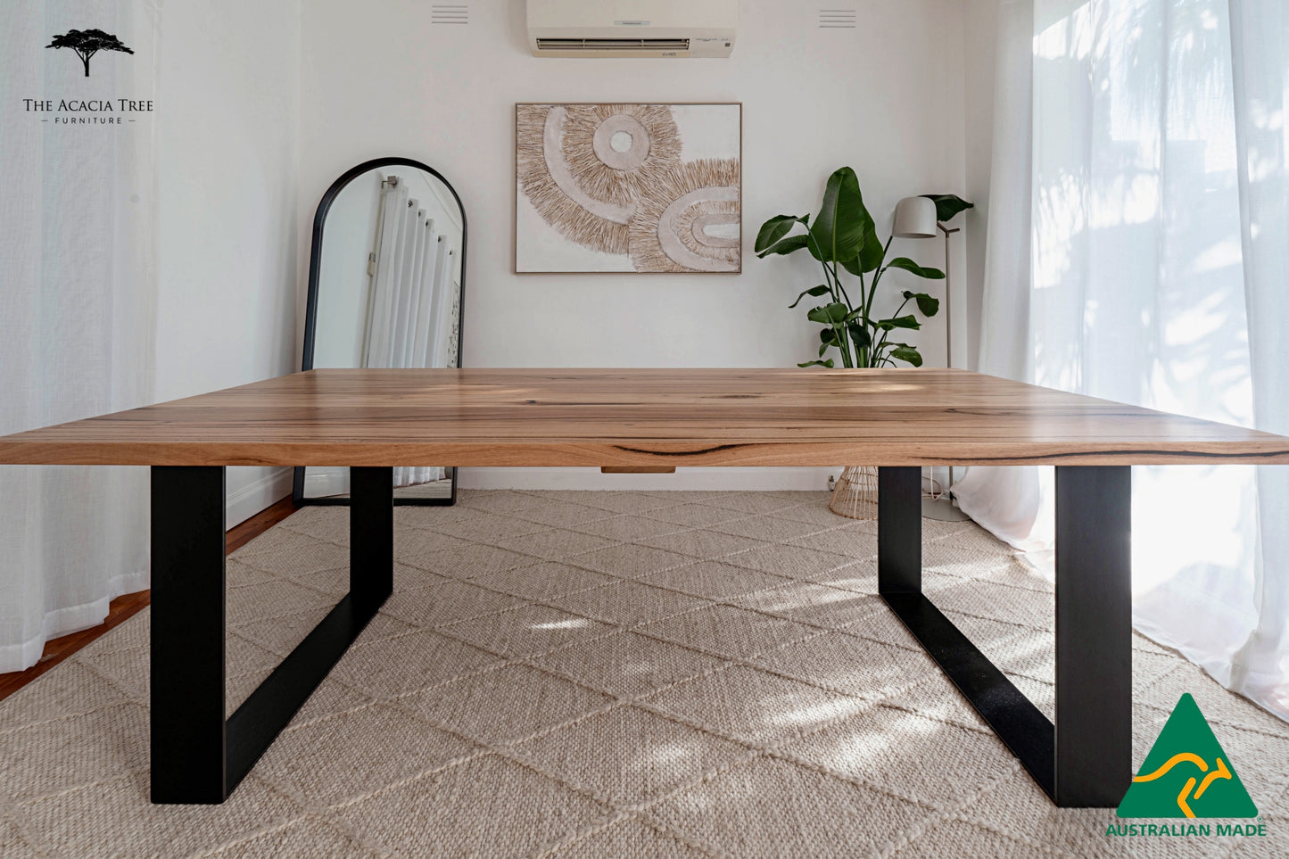 Nala Solid 40mm Dining Table - Made in Melbourne