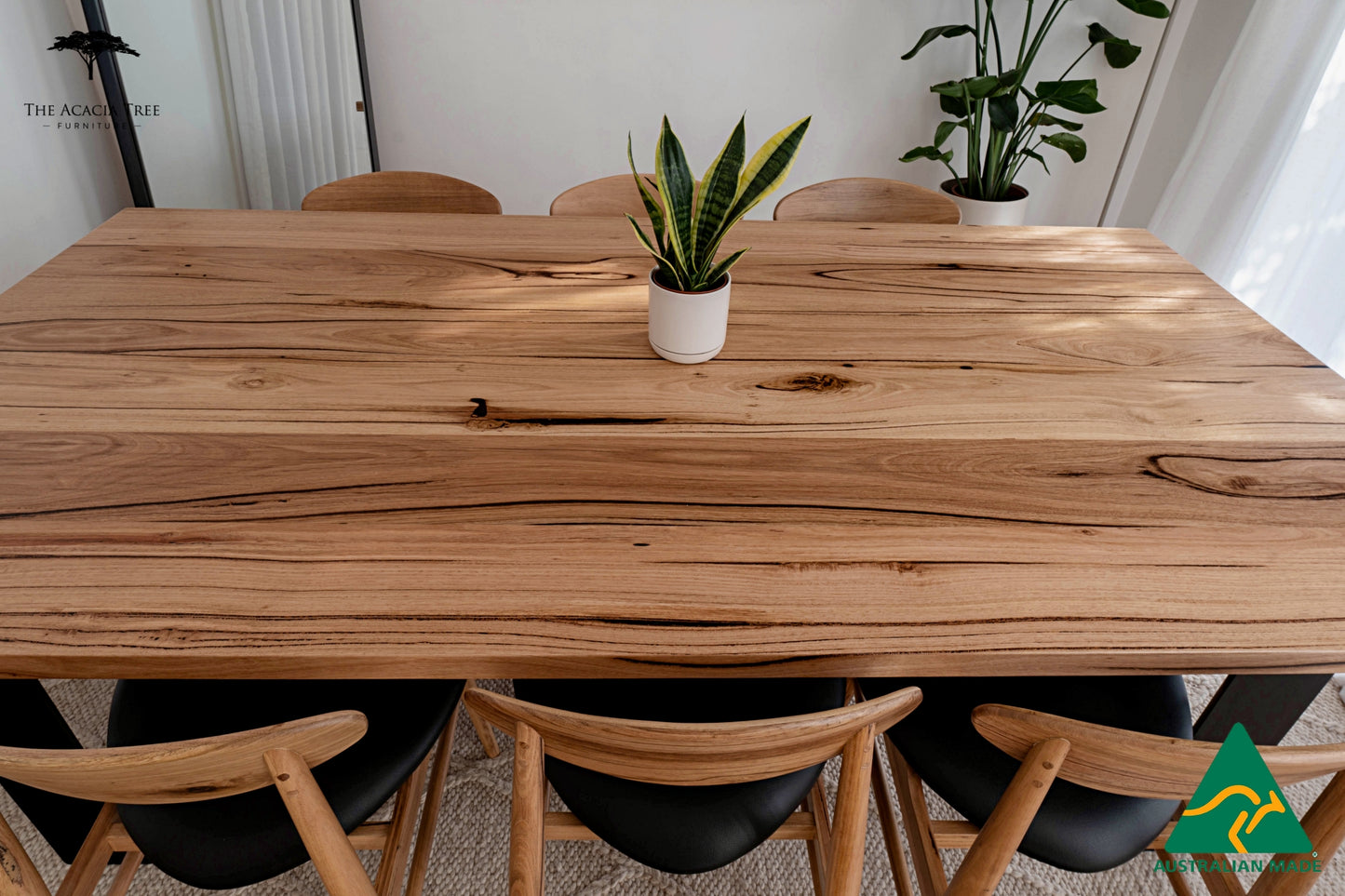 Nala Solid 40mm Dining Table - Made in Melbourne