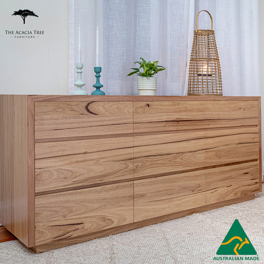Cape Town 9 Drawer Dresser - Made in Australia