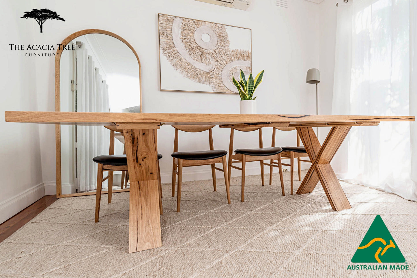 Axl Solid 40mm Dining Table - Made in Australia