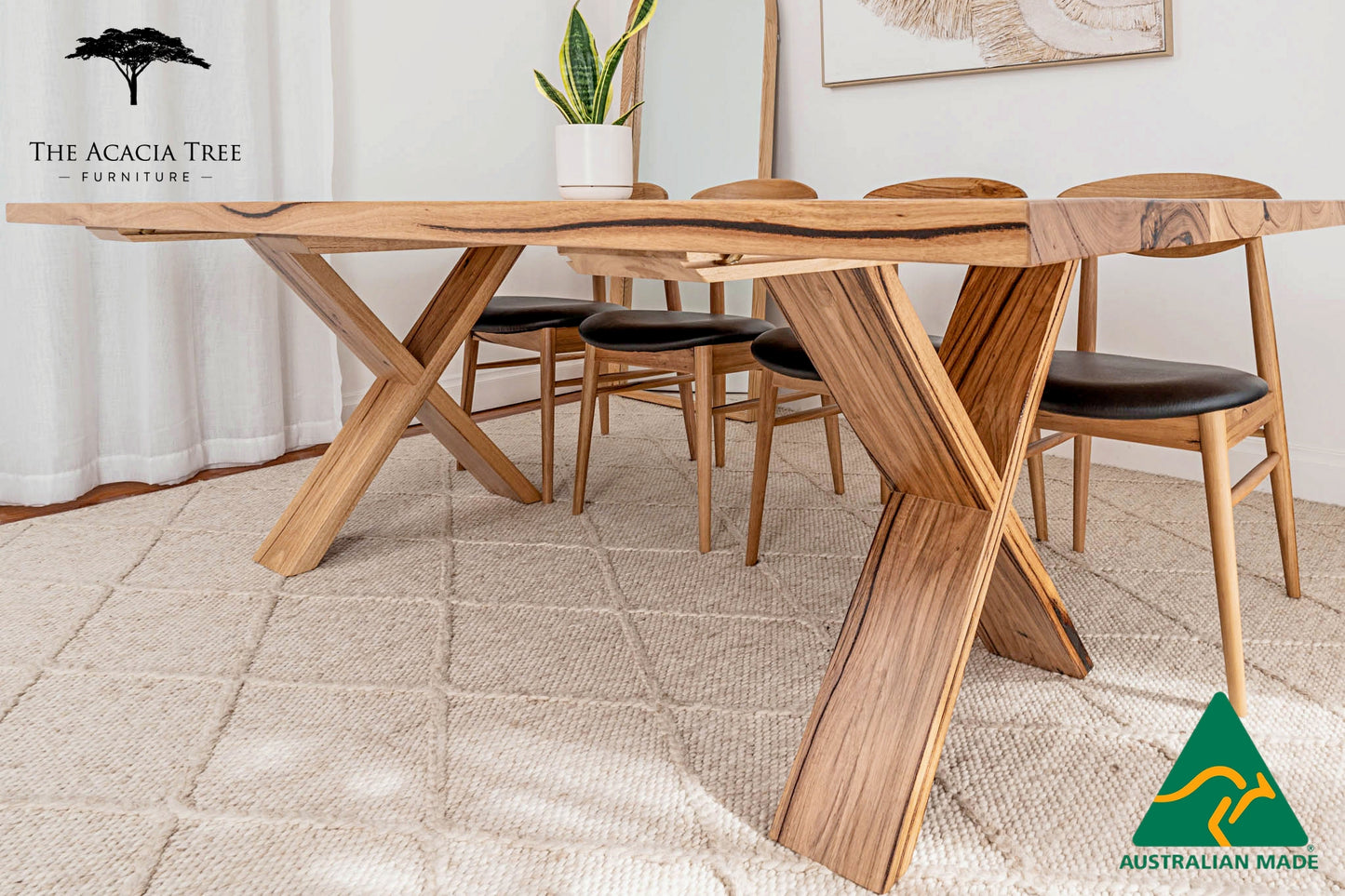 Axl Solid 40mm Dining Table - Made in Australia