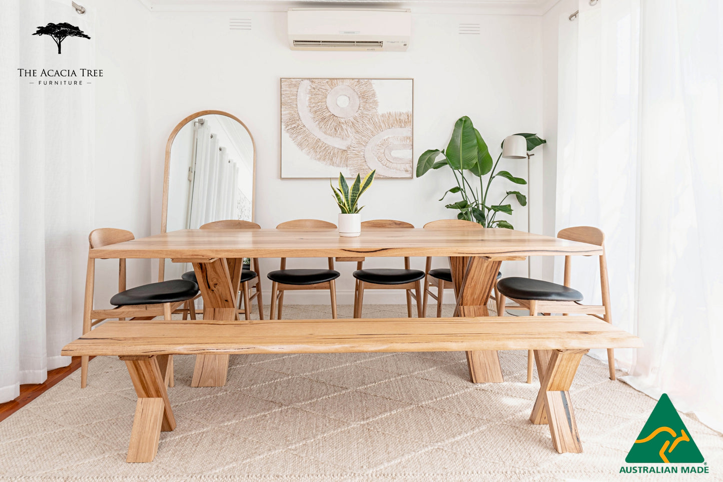 Axl Solid 40mm Dining Table - Made in Australia