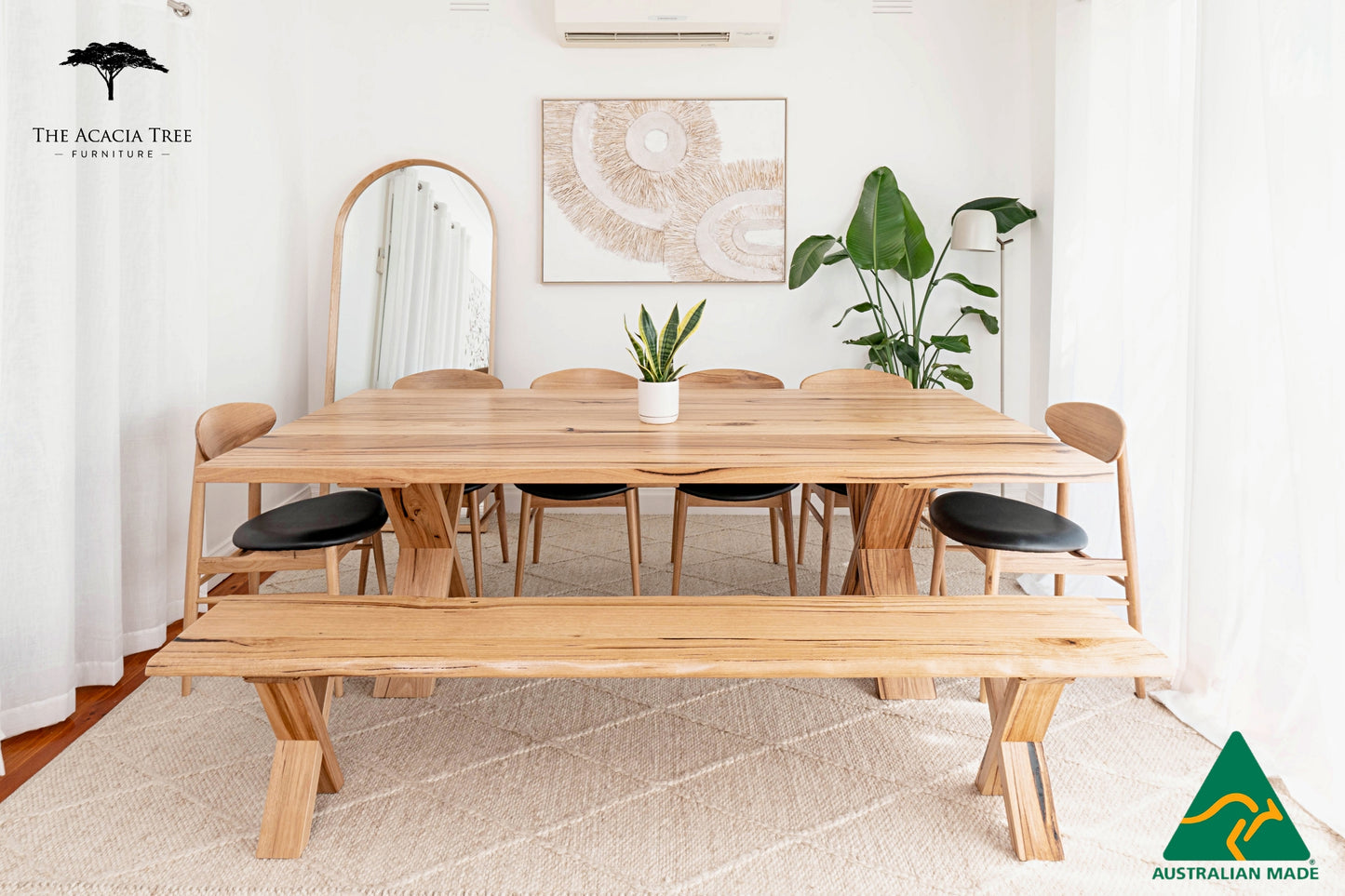 Axl Solid 40mm Dining Table - Made in Australia