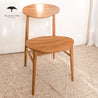Lotus (Natural) Solid American Oak Hardwood Dining Chair