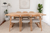 Montana Solid Oak Dining Table