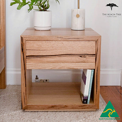 Cape Town 1 Drawer Bedside Table - Made In Australia