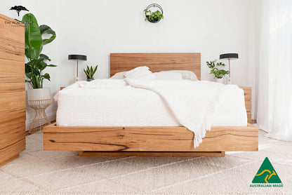 Kobe Straight Edge Fully Solid Australian Bed Frame - Made in Australia