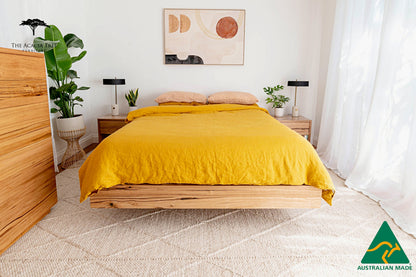 Aurora Fully Solid Australian Floating Bed Frame- Made in Australia