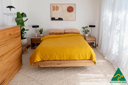 Aurora Fully Solid Australian Floating Bed Frame- Made in Australia