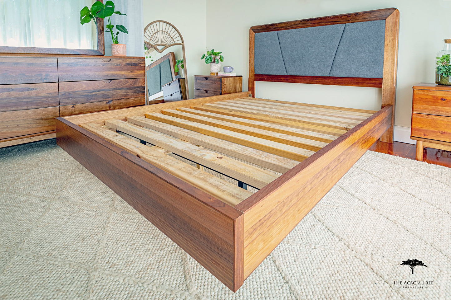 Theo Tasmanian Blackwood Floating Bedroom Suite