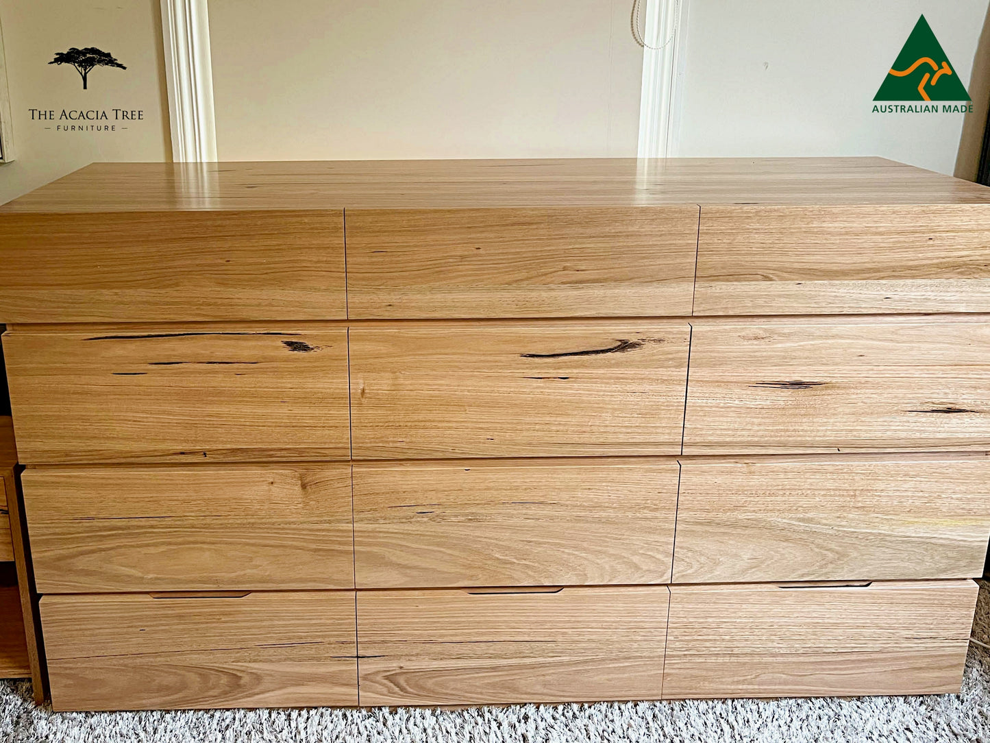 Noosa 12 Drawer Dresser - Made In Melbourne