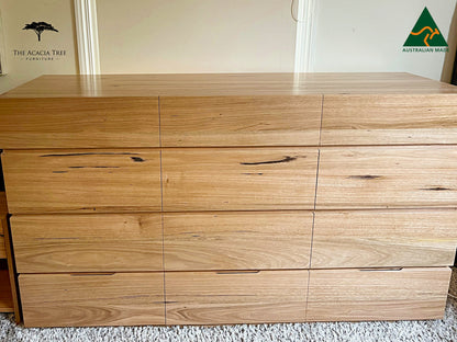 Noosa 12 Drawer Dresser - Made In Australia