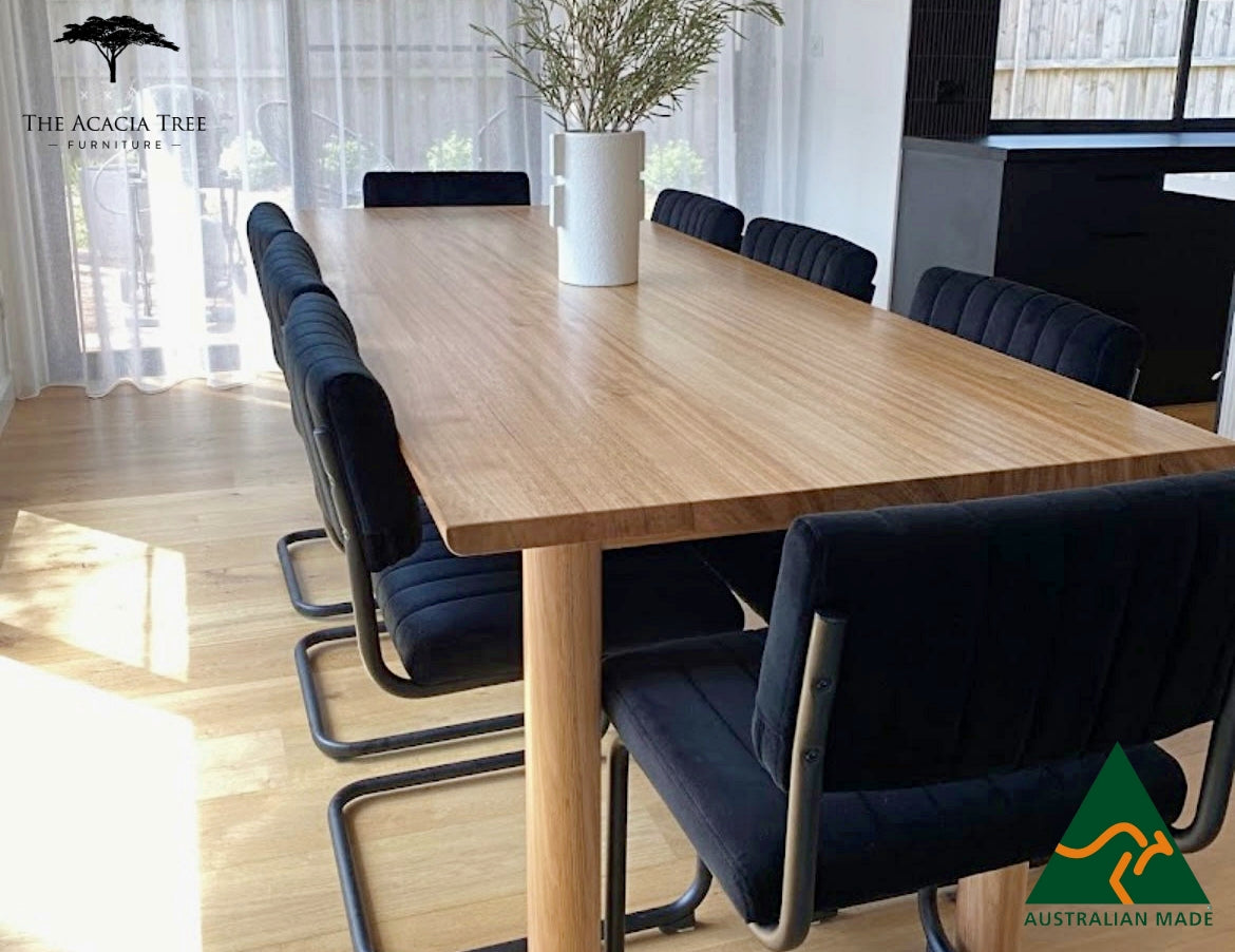 Oliver Solid Hardwood Dining Table - Made in Melbourne