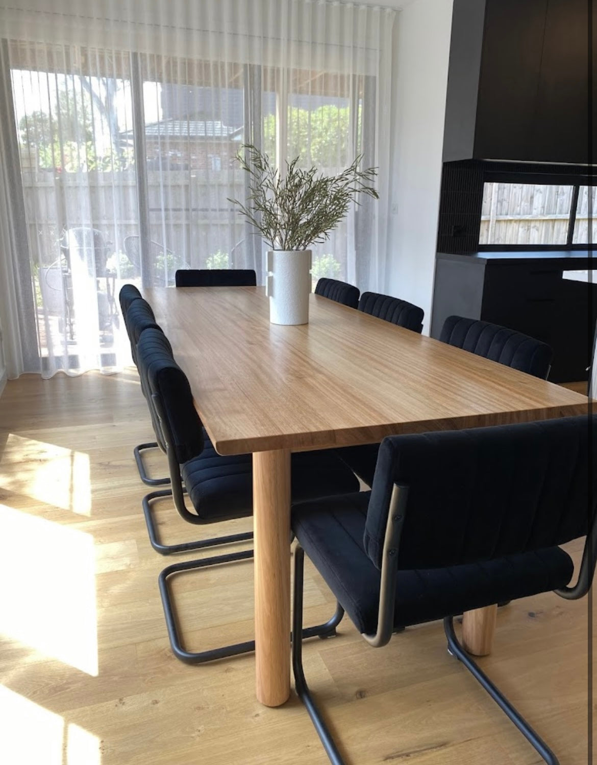 Oliver Solid Hardwood Dining Table - Made in Melbourne