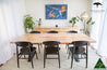 Killian Live Edge Solid Dining Table - Made in Melbourne