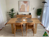 Seika Solid American Oak Dining Table - Made in Melbourne